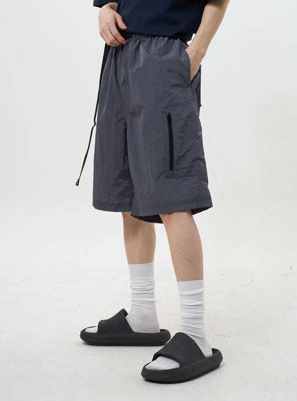 Nylon Bermuda Pants Unisex CY322