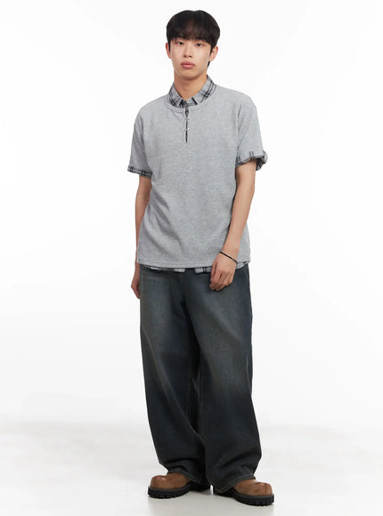 mens-henley-neck-short-sleeve-tee-iu519