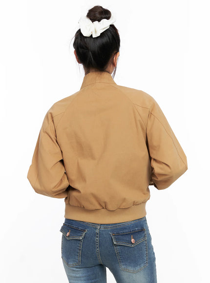 Cotton Raglan Sleeve Jacket CO514