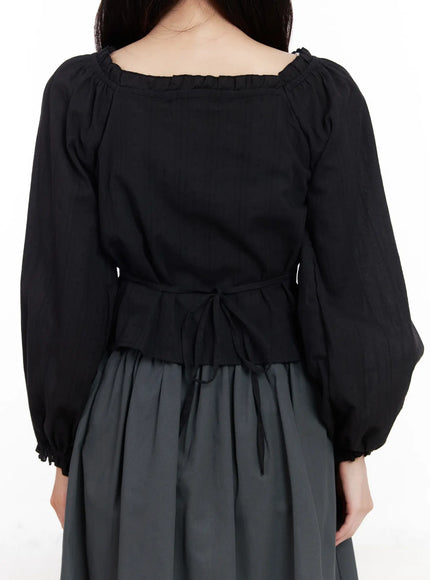 puff-sleeve-button-up-blouse-cm531