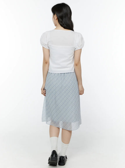 chiffon-flare-plaid-midi-skirt-iy507