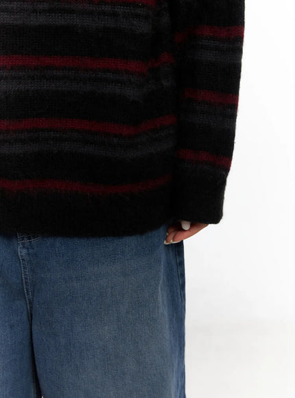 striped-knit-collar-sweater-cd501