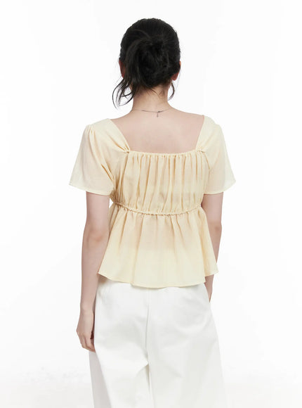 chiffon-ruffle-short-sleeve-blouse-ca510