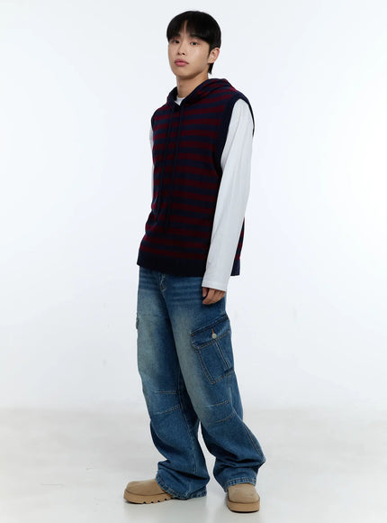 mens-striped-knit-sleeveless-hoodie-ig515