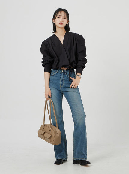 Twin Pocket Shoulder Bag OM306