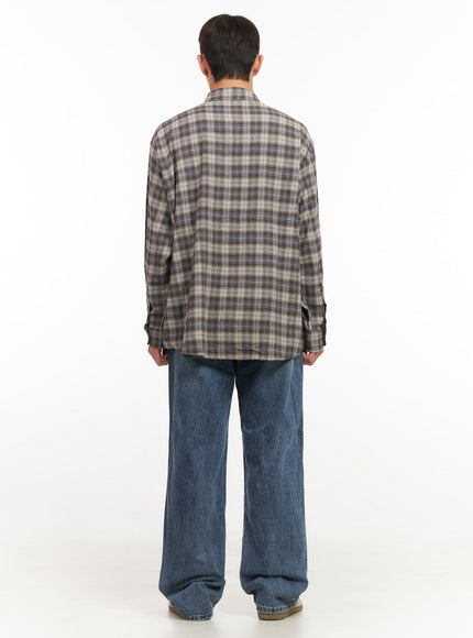 mens-oversized-checkered-collar-shirt-if517