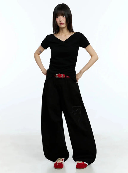 ribbon-detail-baggy-pants-iu523