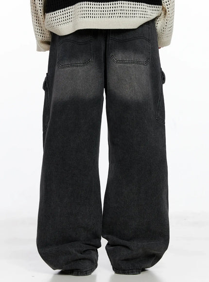mens-double-darted-cargo-wide-leg-jeans-is509