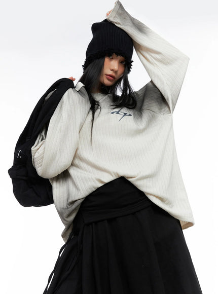 layered-shirring-asymmetrical-skirt-co517