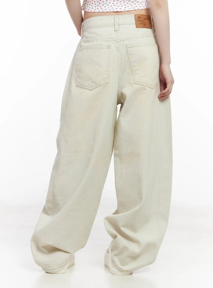 wing-graphic-baggy-pants-cm526