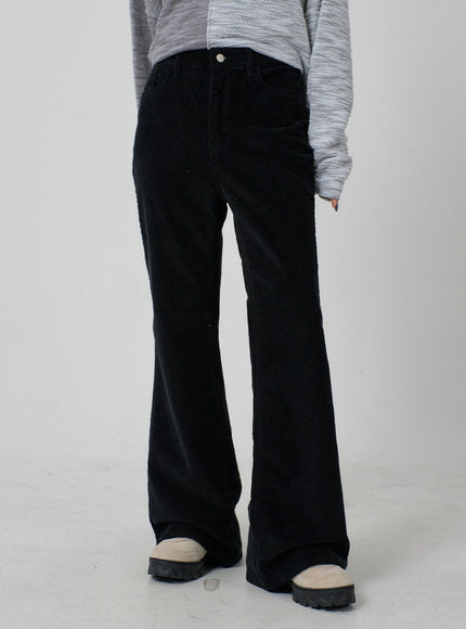 Corduroy Bootcut Pants CJ304