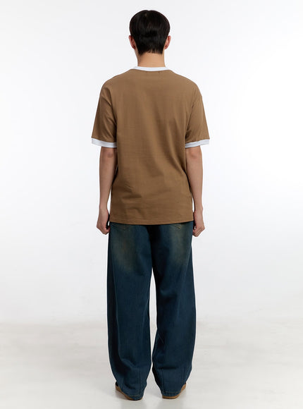 Men's Cotton Graphic T-Shirt IA507