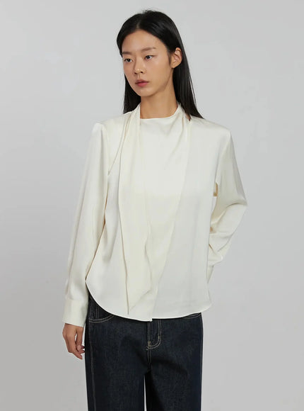 flowy-neck-tie-blouse-ij509