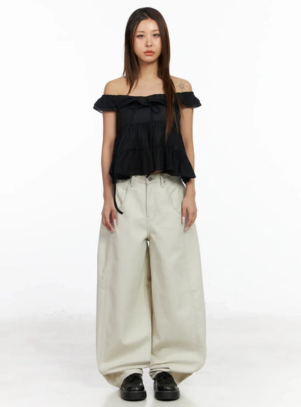 ruffle-off-shoulder-blouse-iy515