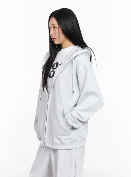 Oversized Basic Hoodie IA507
