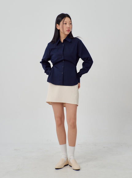 High Waist Mini Skirt IM315