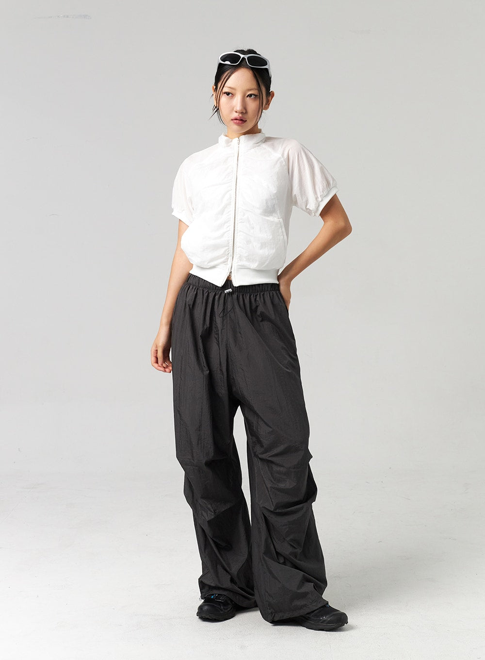 Baggy Nylon Pants CL307