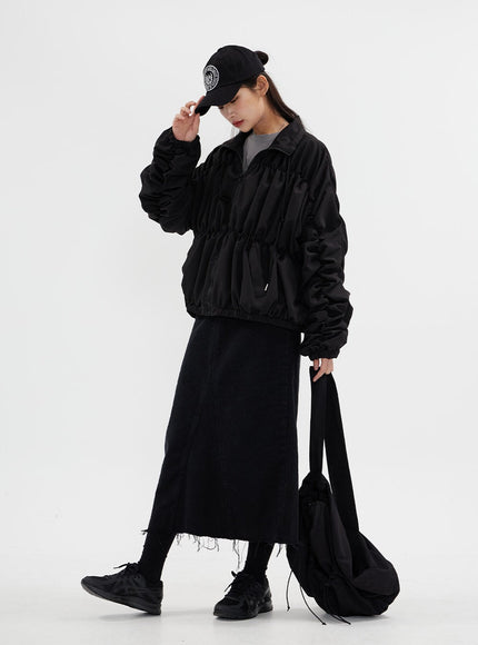 Denim Maxi Skirt CM3