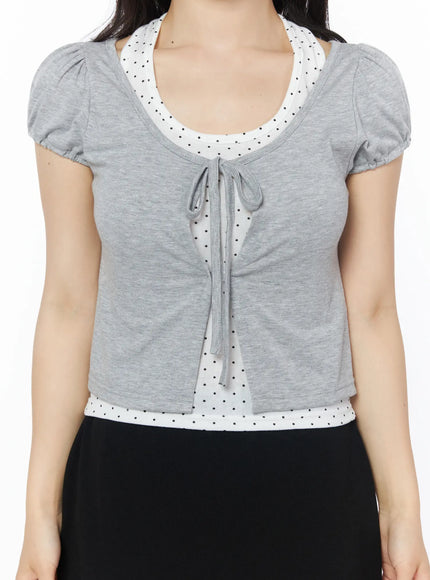 polka-dot-halter-layered-set-cd805