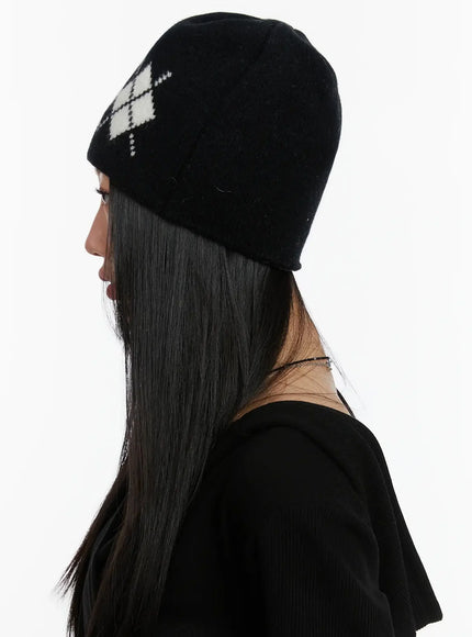 argyle-knit-beanie-id525
