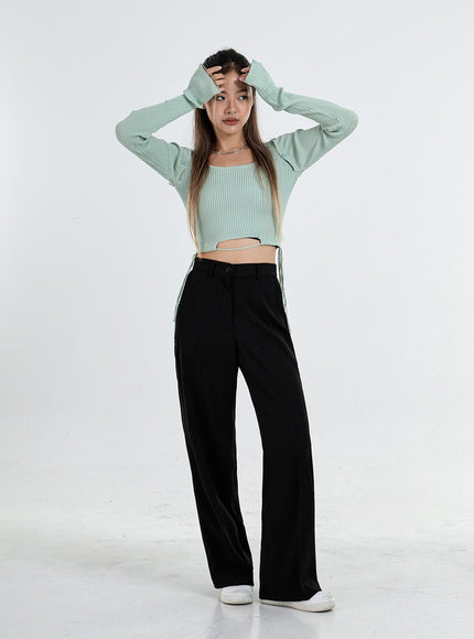 Basic Wide Tailored Pants CO06
