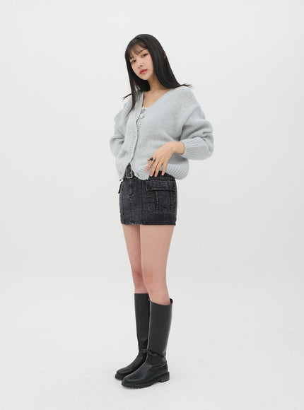 Denim Mini Skirt J21