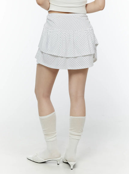 polka-dot-ruffle-mini-skirt-iy507