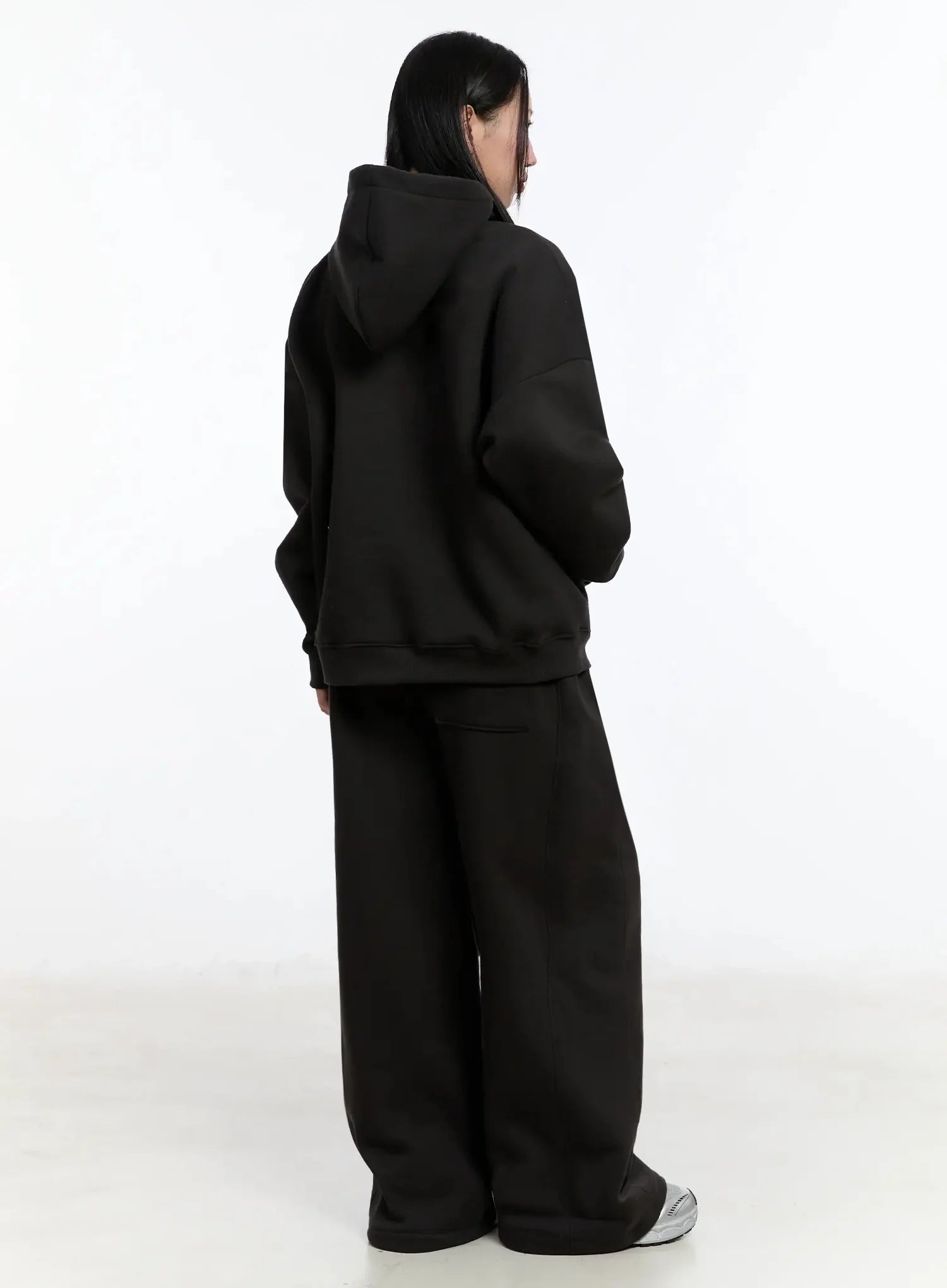 Oval Graphic Oversized Hoodie IM509