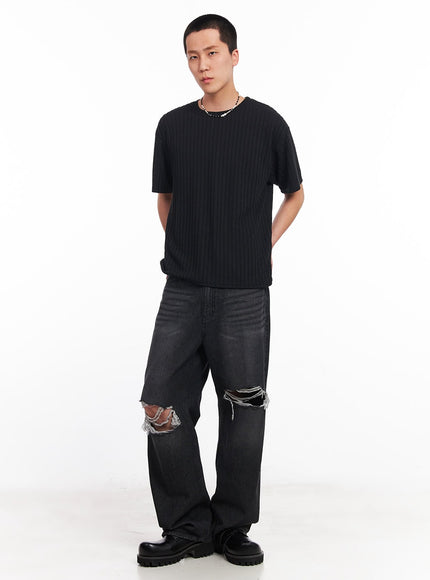 men-s-knit-ribbed-t-shirt-iu503