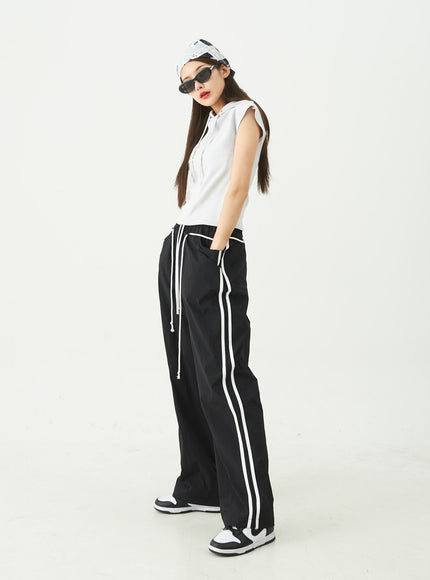 Nylon Sweat Pants CU4