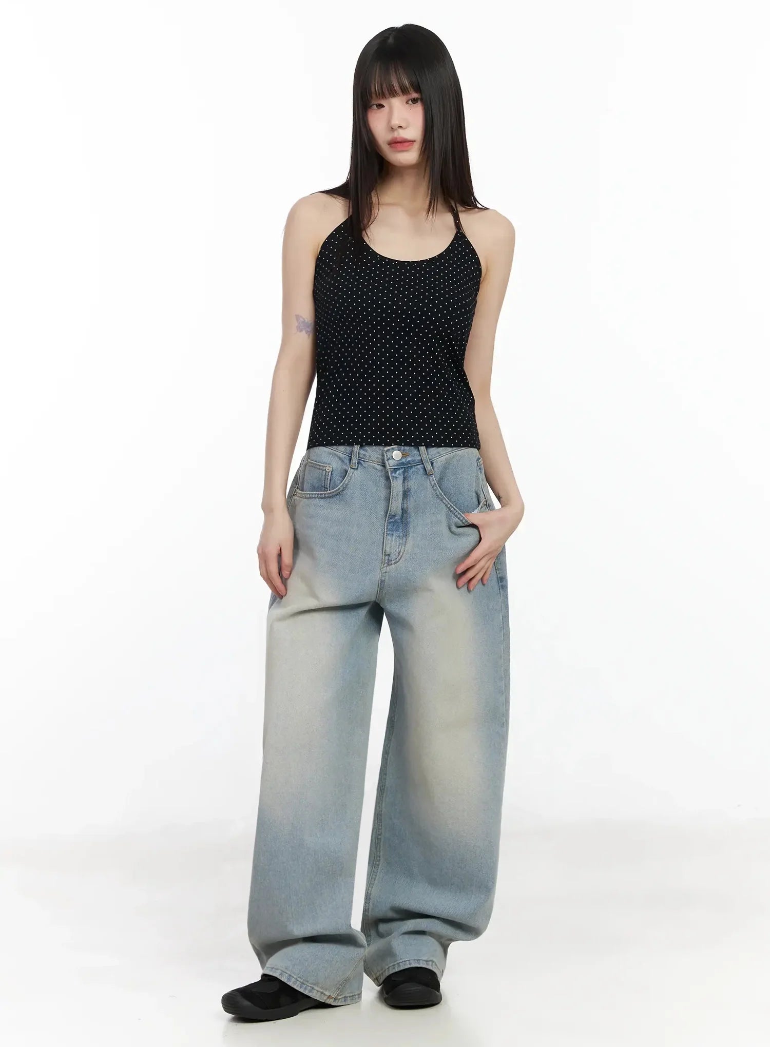 polka-dot-halter-neck-top-im523