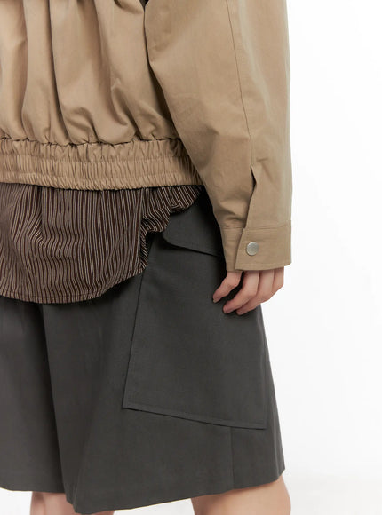 Convertible Layered Utility Jacket CG526