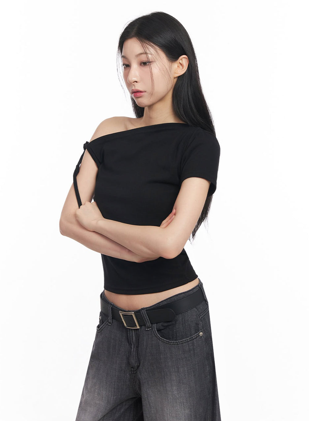 one-shoulder-ribbon-top-iy529