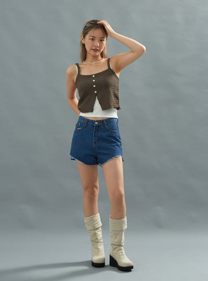 Denim Short Pants CU22