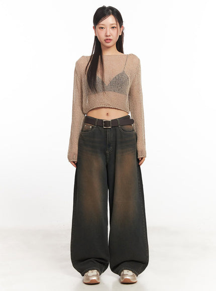 mesh-back-strap-knit-crop-top-ia521