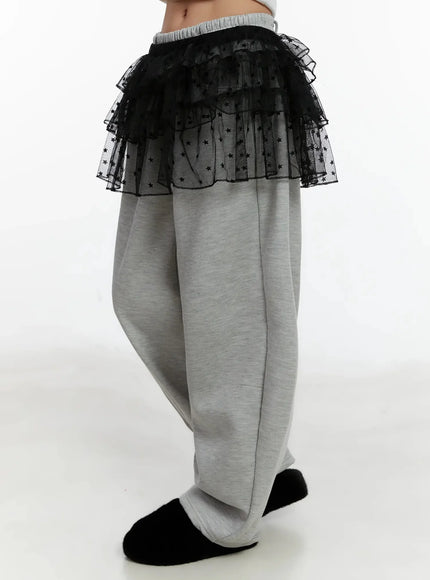 layered-star-mesh-skirt-id525