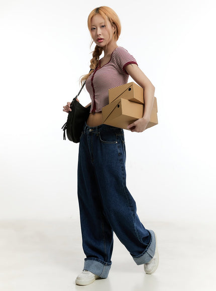 stripe-buttoned-crop-top-cy501