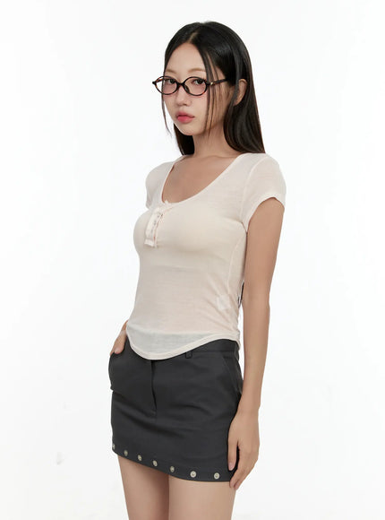 sheer-short-sleeve-snap-top-cg501