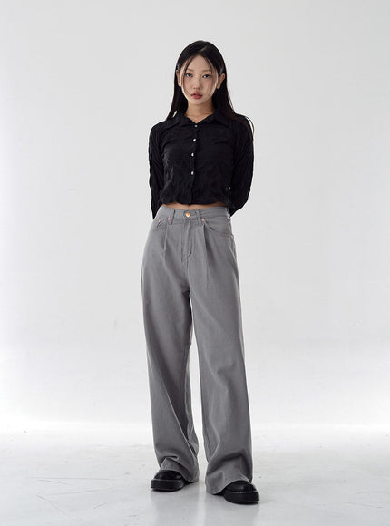 Crop Shirt Long Sleeve Version CG16