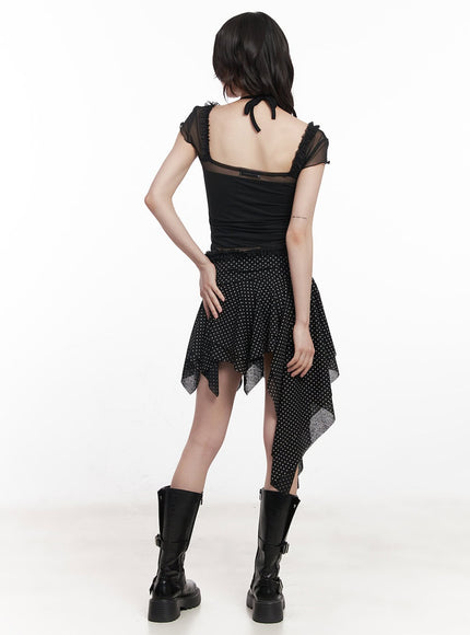 puff-sleeve-sheer-top-cy520