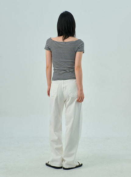 Wide Leg Cotton Pants OY310