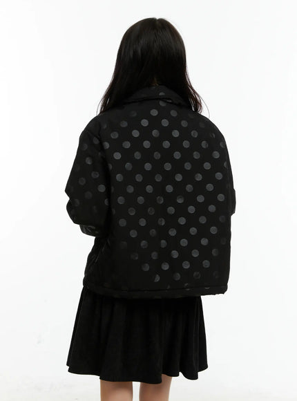 Polka Dot Bomber Jacket CD514