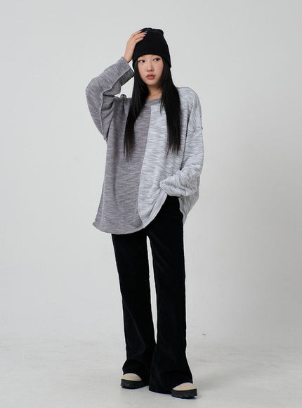 Corduroy Bootcut Pants CJ304