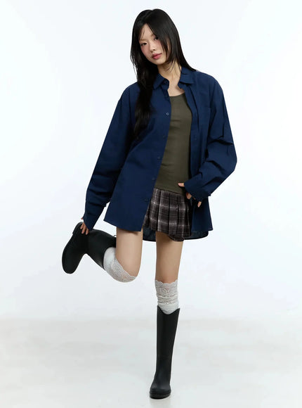 plaid-pleated-mini-skirt-iu524