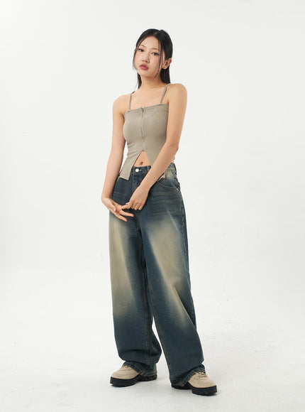 Mid-Rise Baggy Jeans CA325