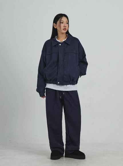 Suede Zipper Jacket CD08