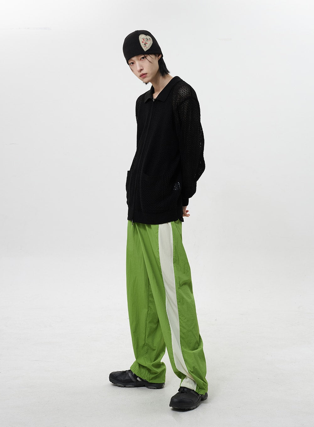 Two Color Track Pants Unisex CY