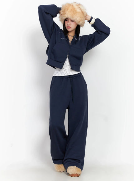 Flower Lace-Trim Tank Top IS525