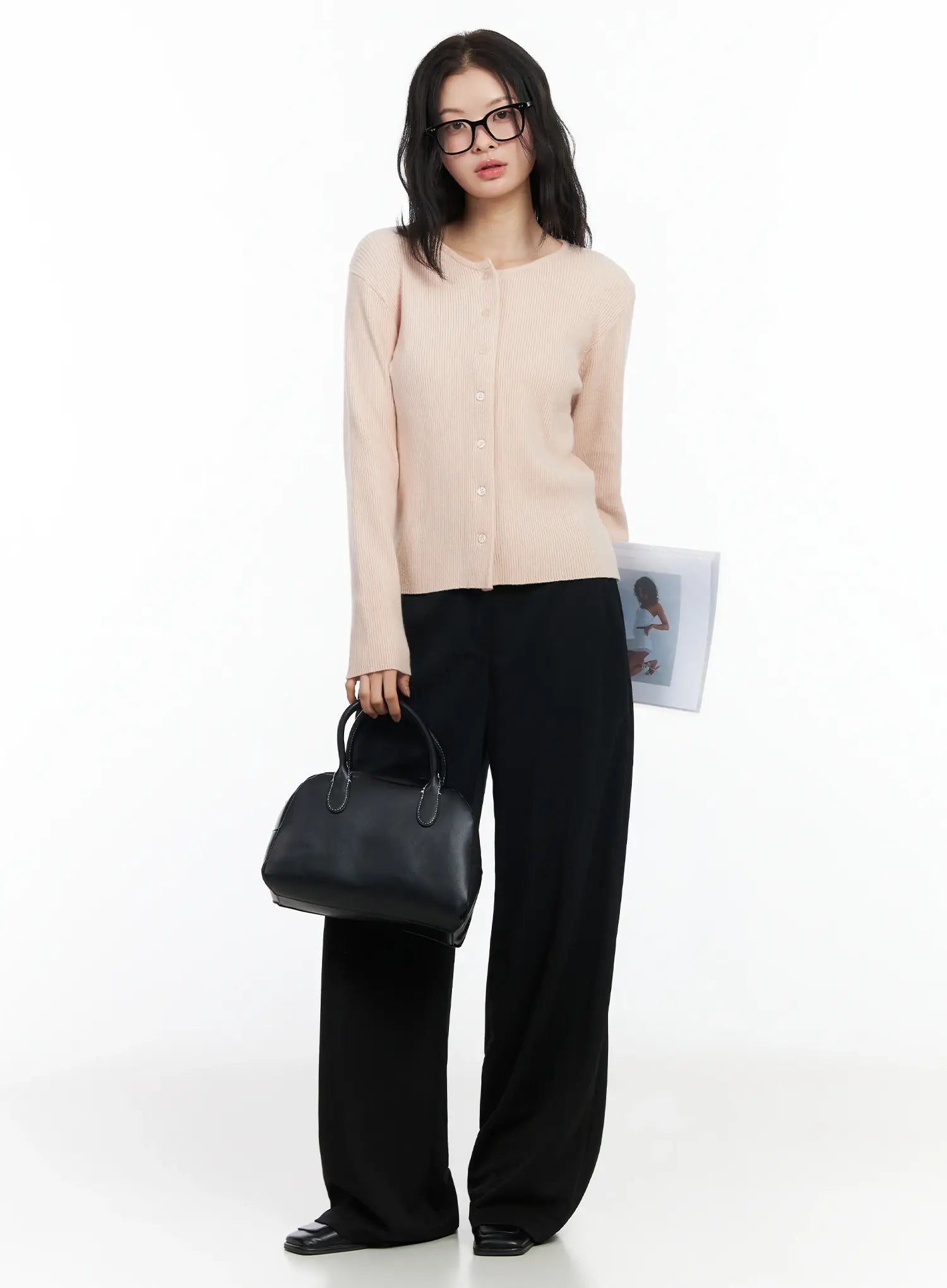 basic-slim-round-neck-cardigan-im524