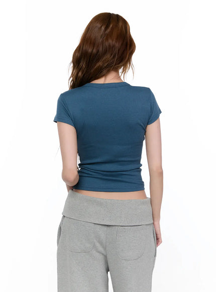 Ribbed Essential Tee CA520